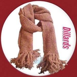 Dillard's Fall Winter Burnt Orange  Warm Scarf